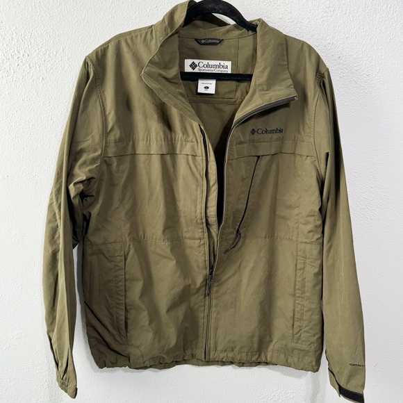 Columbia Other - Columbia men’s olive green windbreaker cargo jacket large